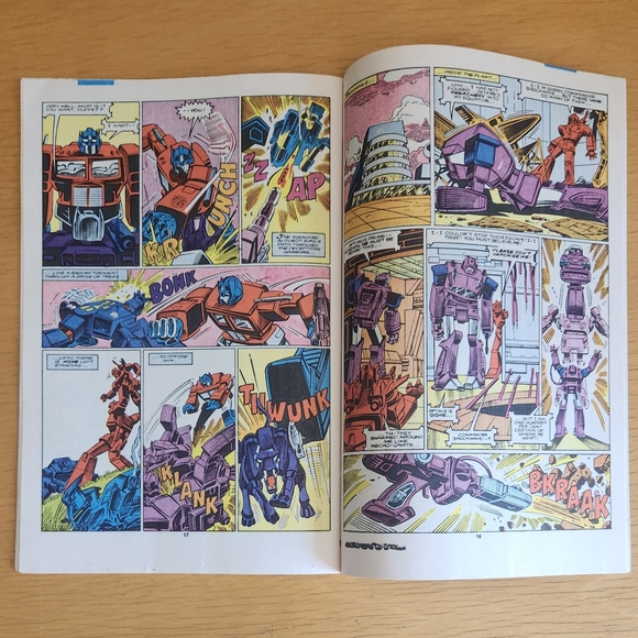 Transformers #11 & #12, 1980s comic books (Lot of 2) - Picture 12 of 13